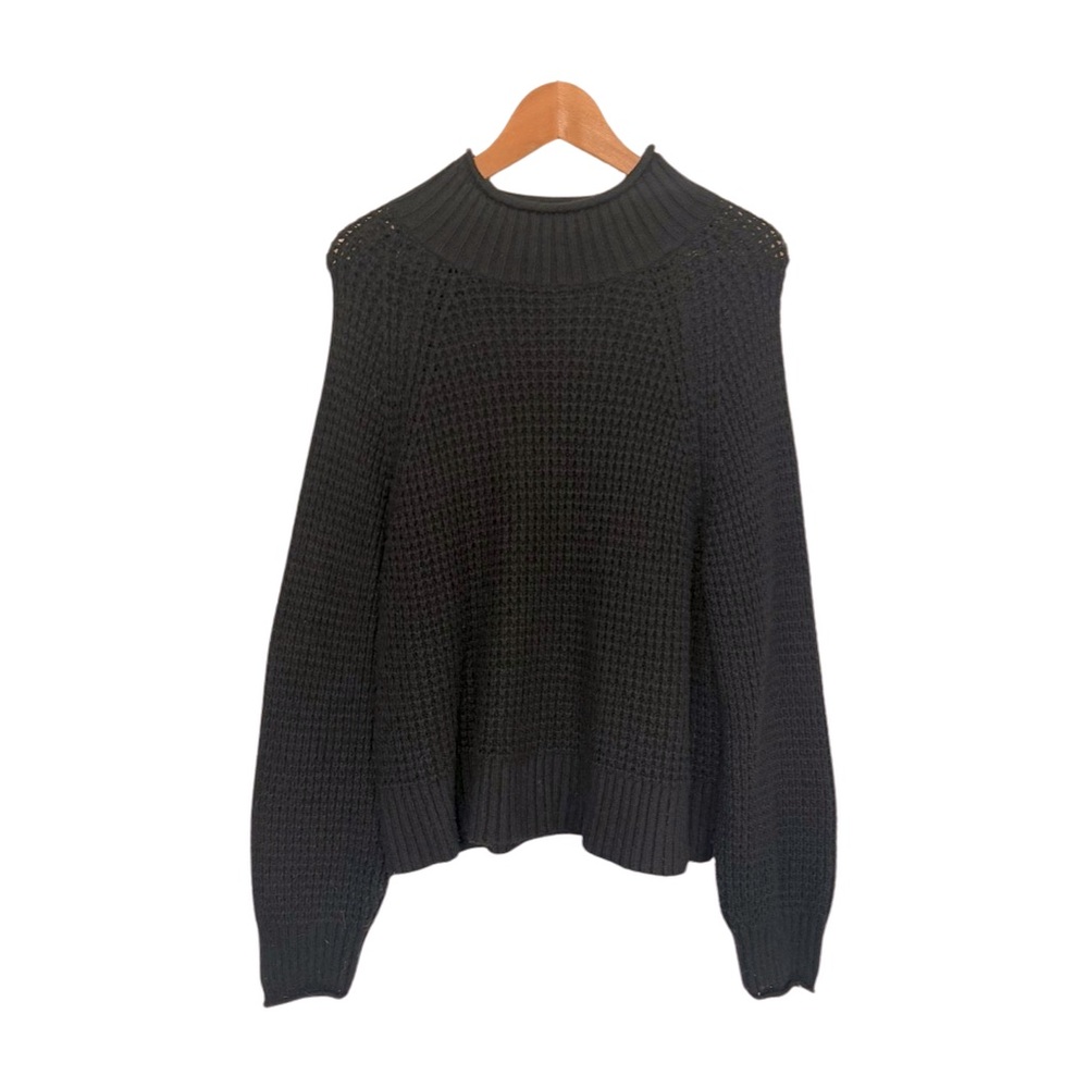 AE waffle sweater